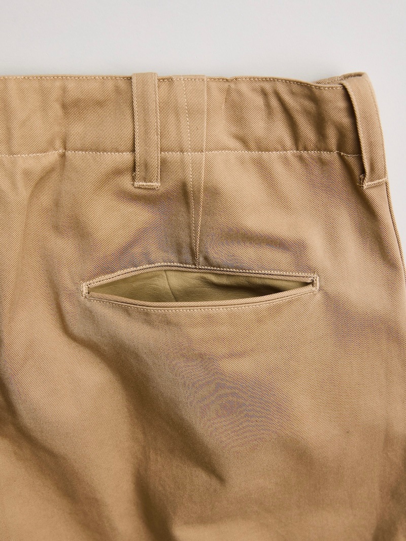 NICENESS(ナイスネス) / METHOD / メソッド (インテグレイテッドレザーベルトショーツ) / CAMEL / 26SS