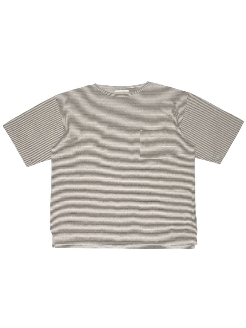 OLD JOE (オールドジョー) / MULTI STRIPED CREW-NECK TEE (IVORY) 26SS