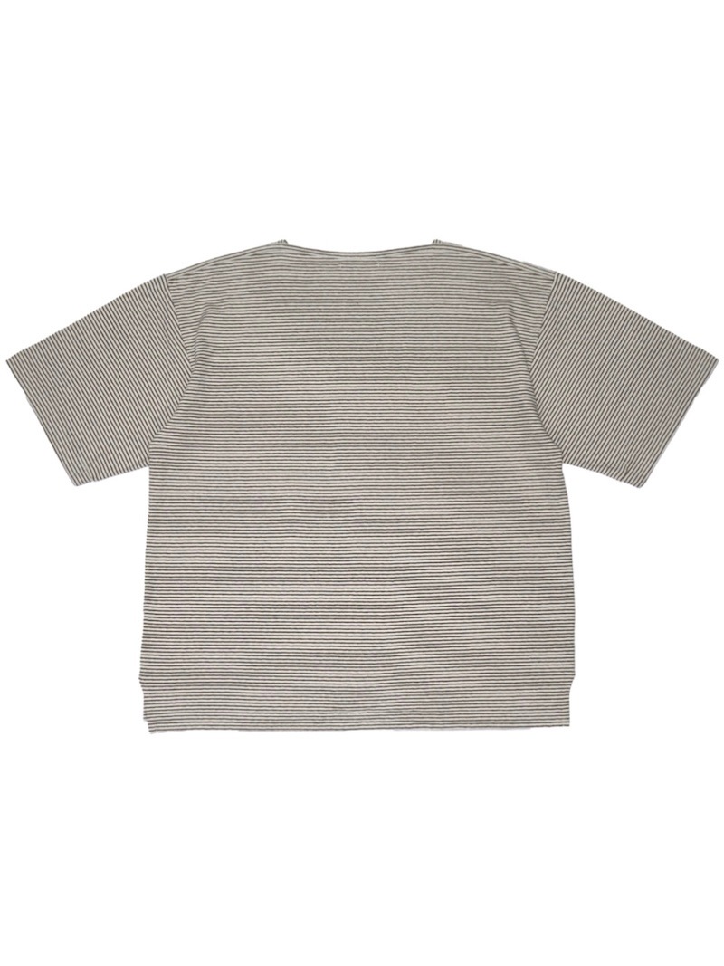 OLD JOE (オールドジョー) / MULTI STRIPED CREW-NECK TEE (IVORY) 26SS