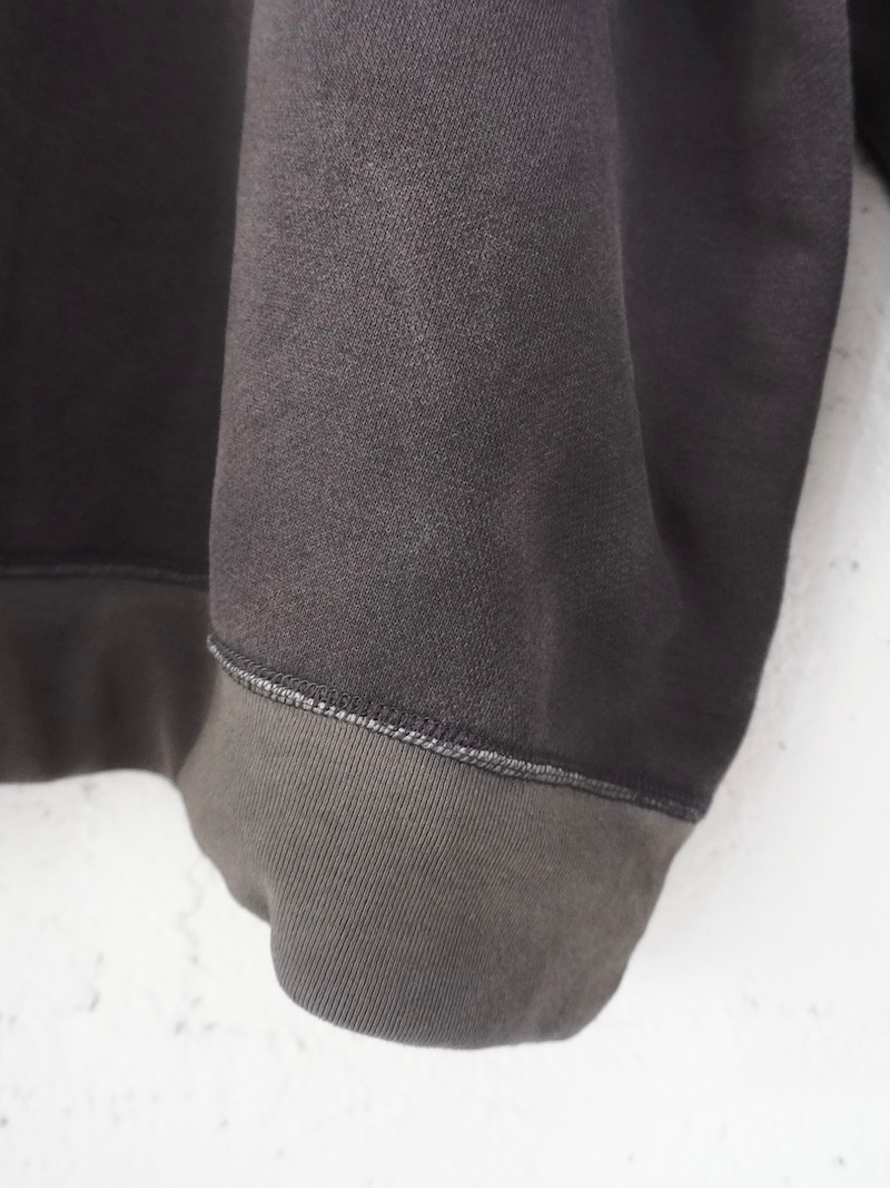 NICENESS(ナイスネス) / NAVARRO / ナヴァロ ( エイジドエフェクト ダブルフロントクルーネックスウェット ) / 25AW