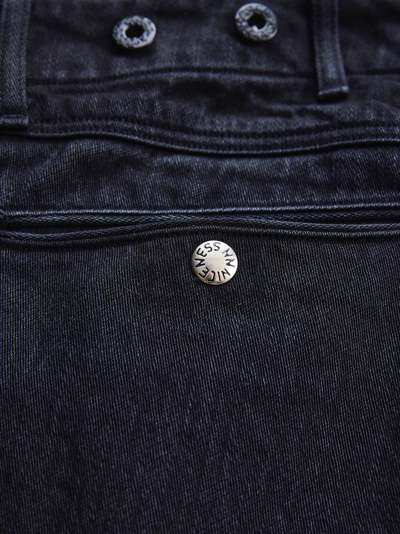 NICENESS(ナイスネス) / B.BLISS / B.ブリス (ブラックサテン ユーティリティパンツ) / 26SS