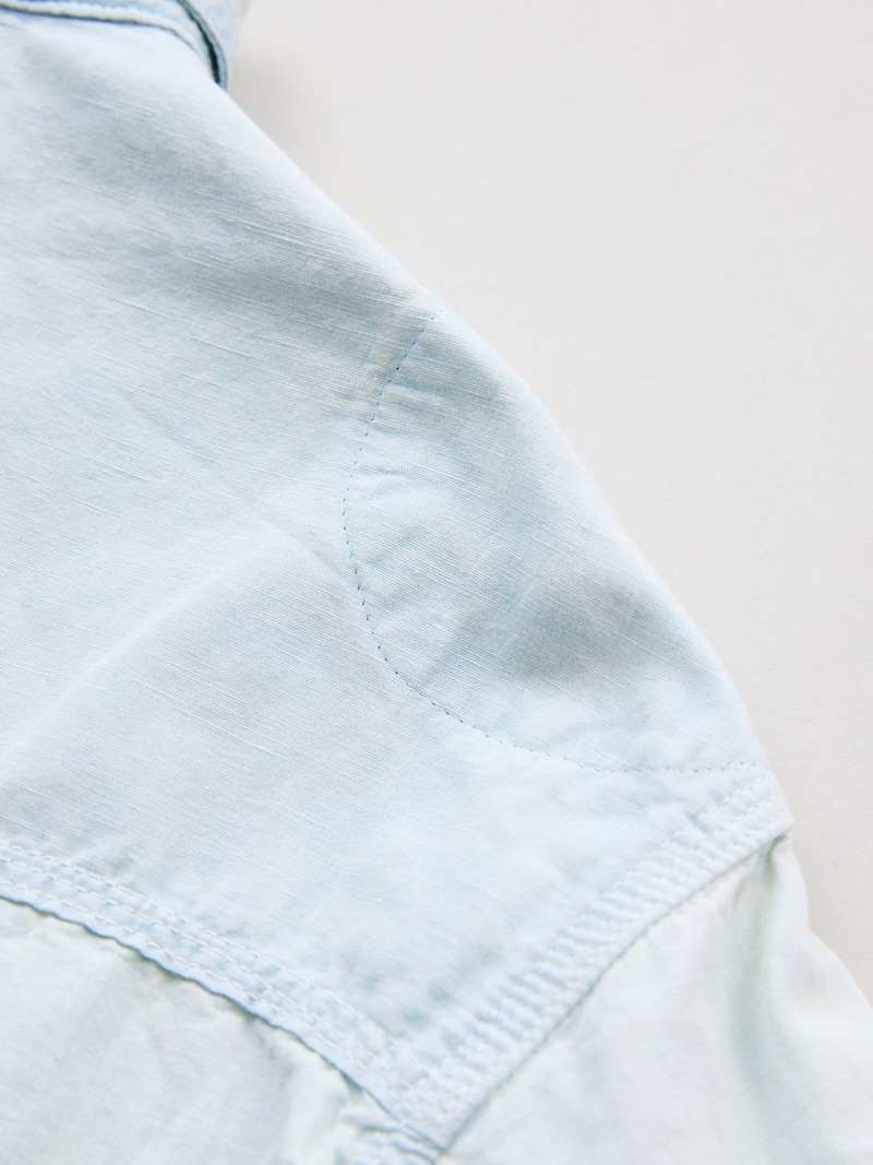 NICENESS(ナイスネス) / ELMES / エルムス (アーティキュレイテッドシャツ) / ICE BLUE / 26SS