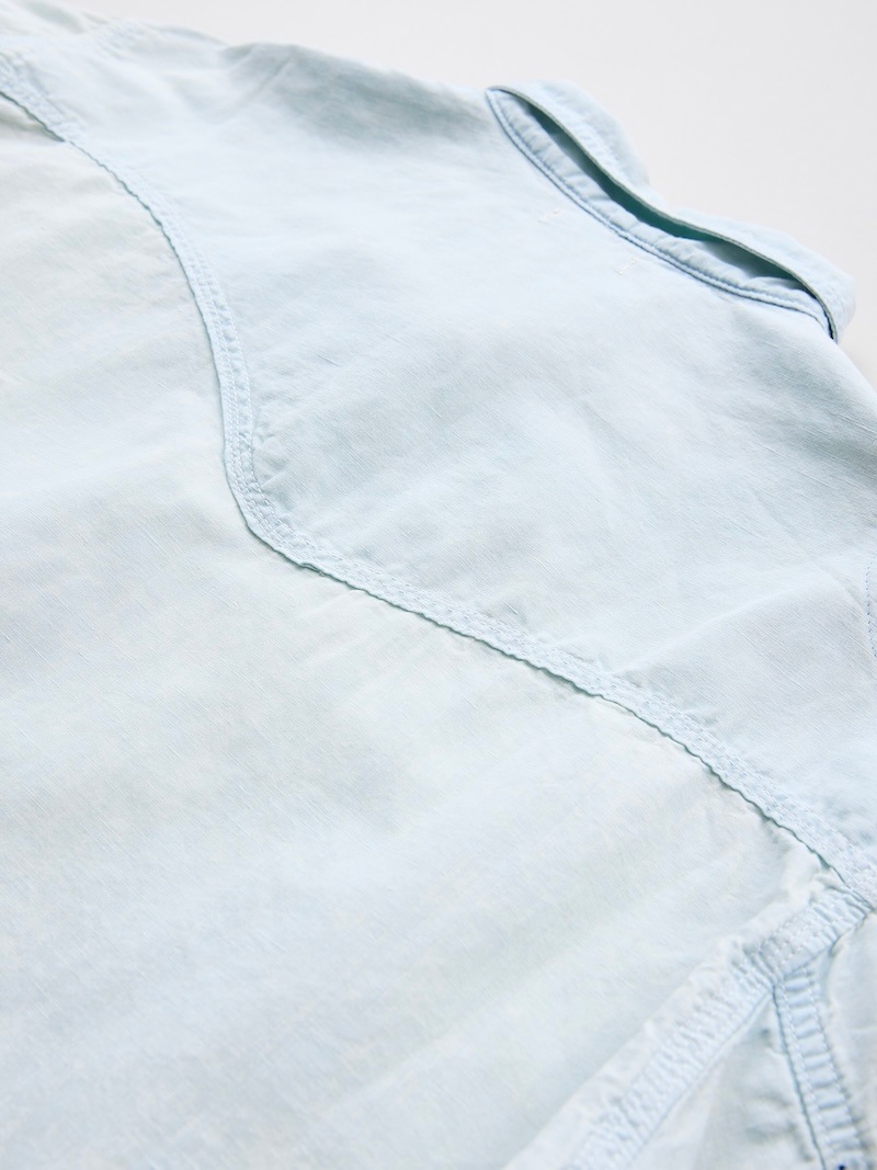 NICENESS(ナイスネス) / ELMES / エルムス (アーティキュレイテッドシャツ) / ICE BLUE / 26SS