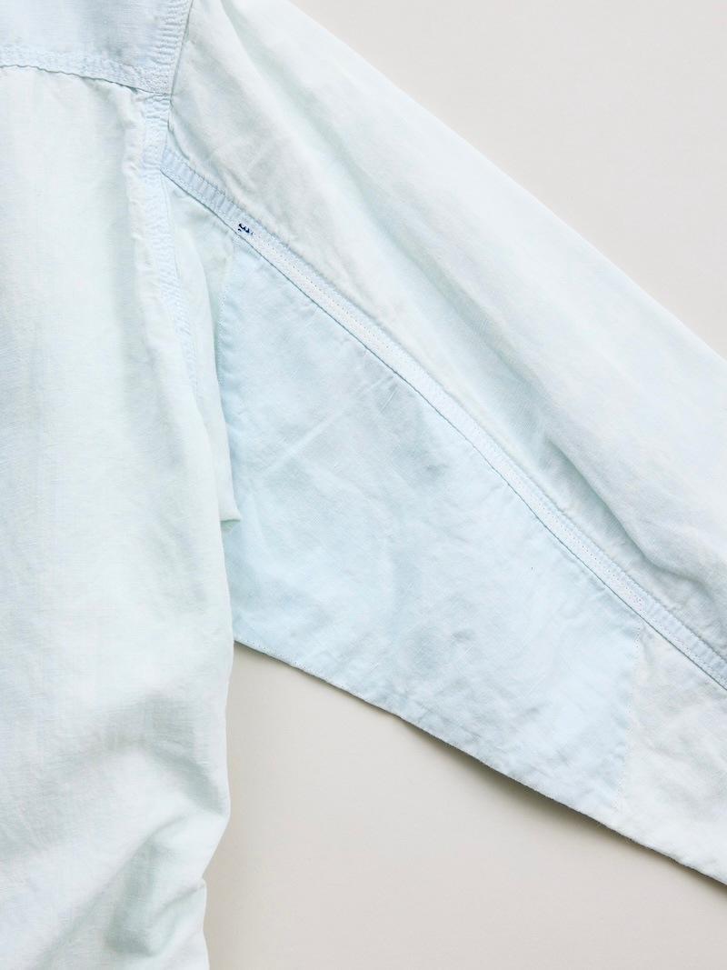 NICENESS(ナイスネス) / ELMES / エルムス (アーティキュレイテッドシャツ) / ICE BLUE / 26SS