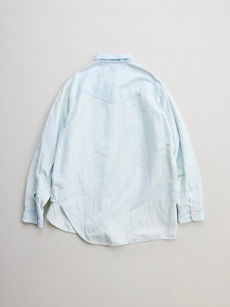 NICENESS(ナイスネス) / ELMES / エルムス (アーティキュレイテッドシャツ) / ICE BLUE / 26SS