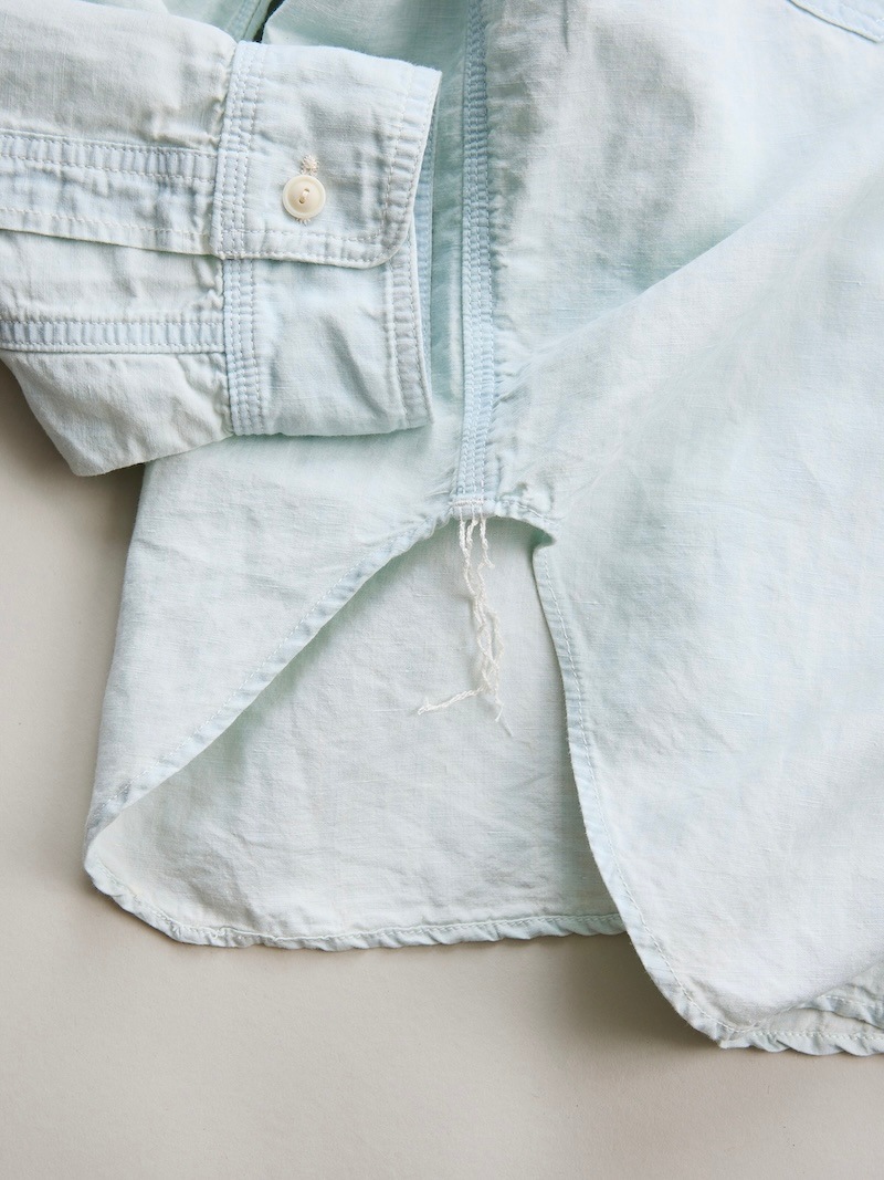 NICENESS(ナイスネス) / ELMES / エルムス (アーティキュレイテッドシャツ) / ICE BLUE / 26SS