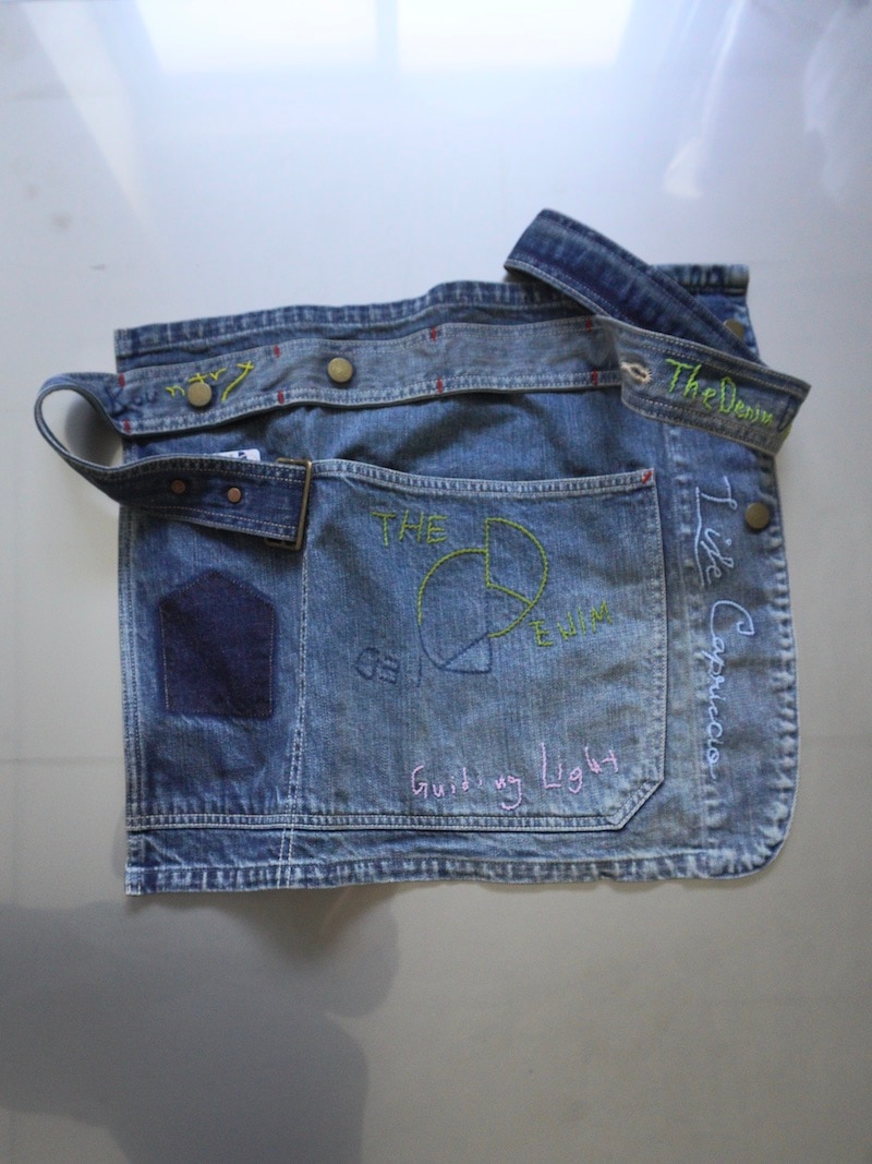 KAPITAL デニムエプロン アンカー刺繍 KAPITAL(キャピタル) / 12ozデニム カバーオールエプロン