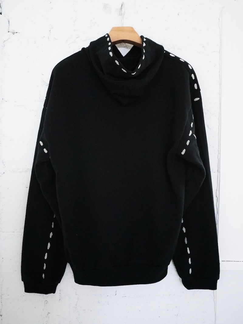 KAPITAL(キャピタル) / 裏毛 マリオネットフードスウェット / ブラック / 25AW