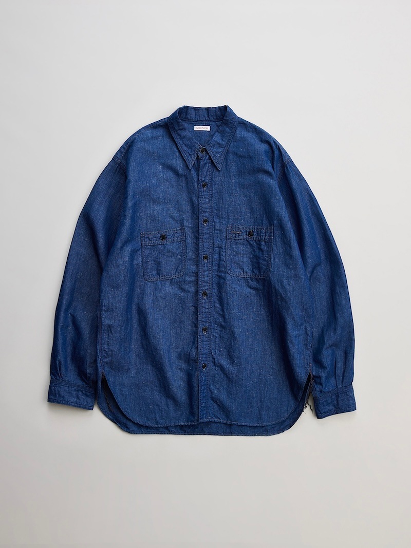 NICENESS(ナイスネス) / MOLINA / モリーナ (シャンブレーワークシャツ) / 26SS