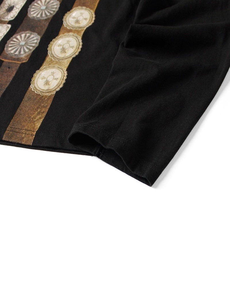 KAPITAL(キャピタル) / 20/-天竺 クルーロンT(カーテンコンチョpt) / ブラック 25AW