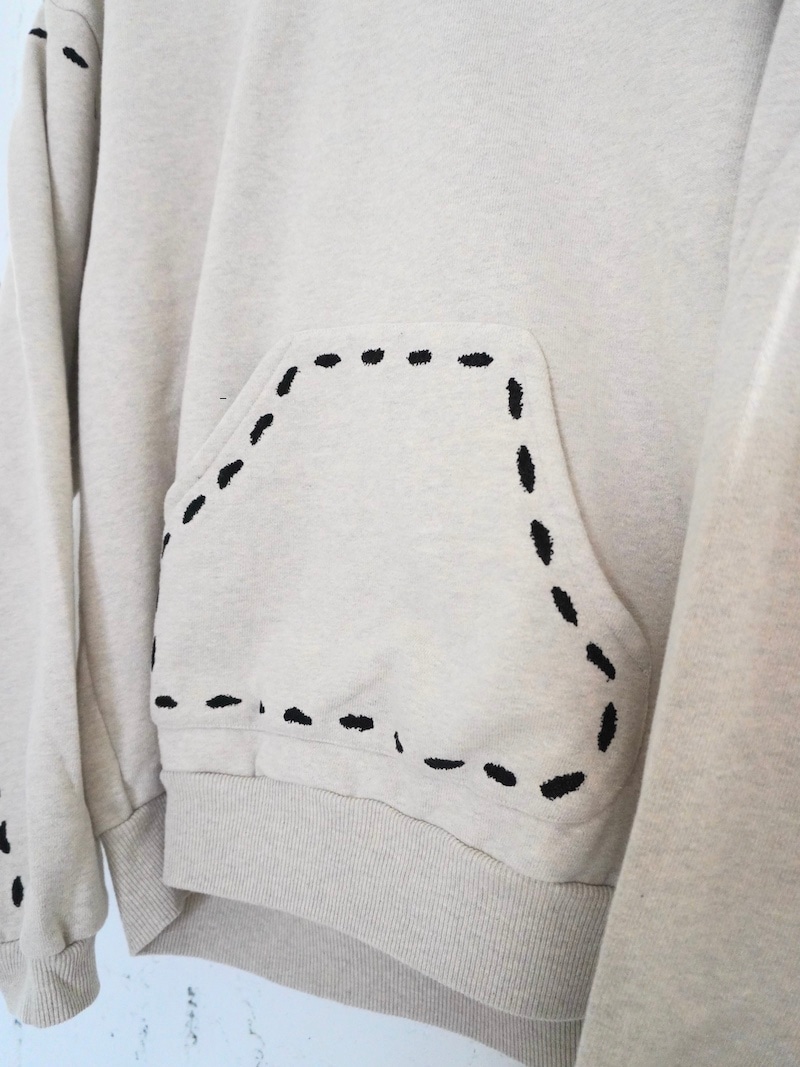 KAPITAL(キャピタル) / 裏毛 マリオネットフードスウェット / キナリ / 25AW