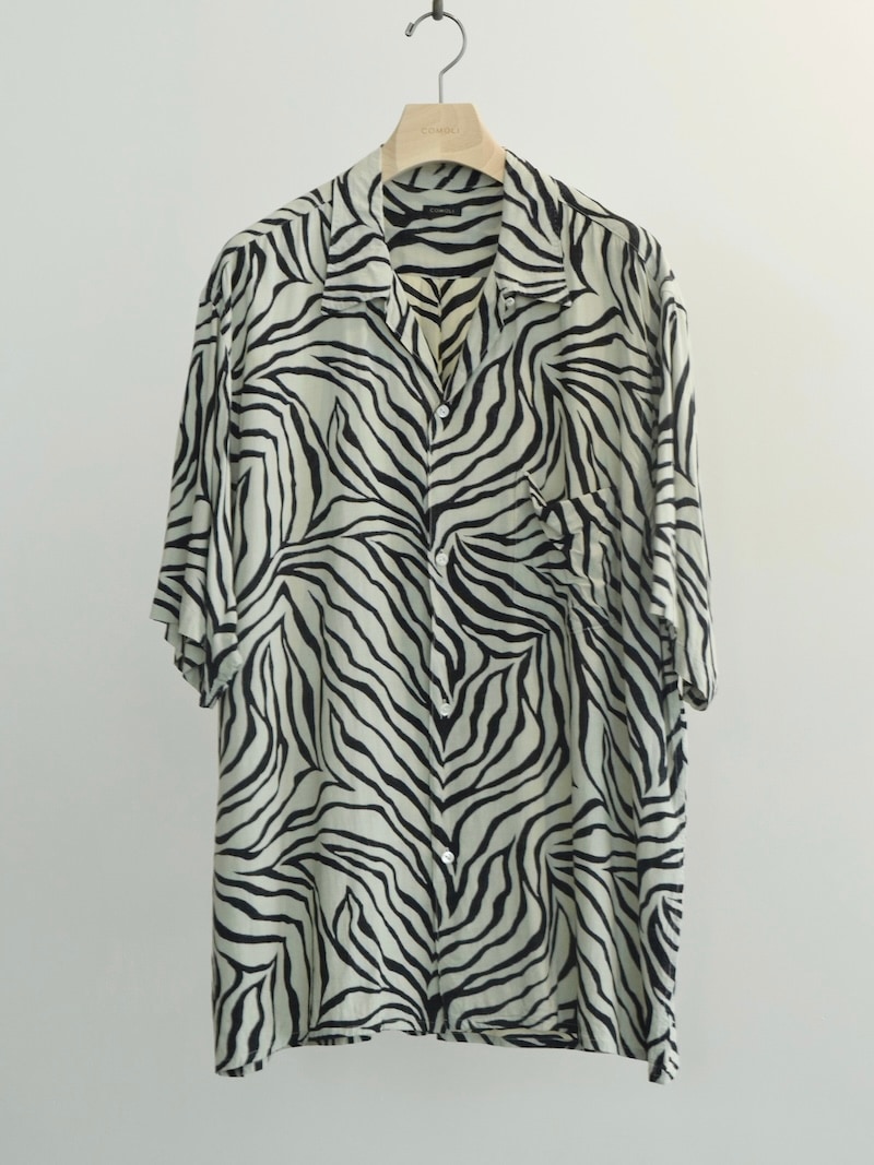 COMOLI(コモリ) / ZEBRA 半袖オープンカラーシャツ 26SS | 商品一覧
