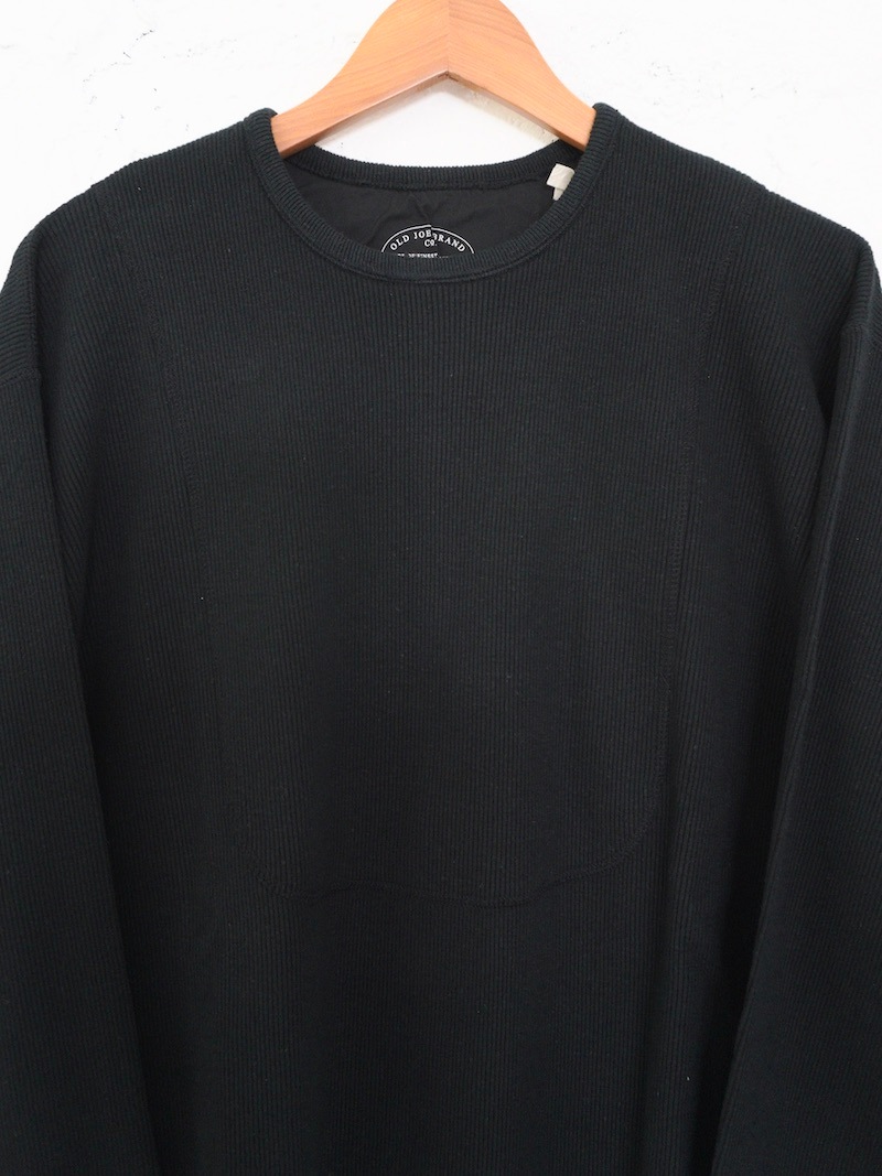 OLD JOE (オールドジョー) / CREW-NECK SILK NEP RIBED TOPS 25AW