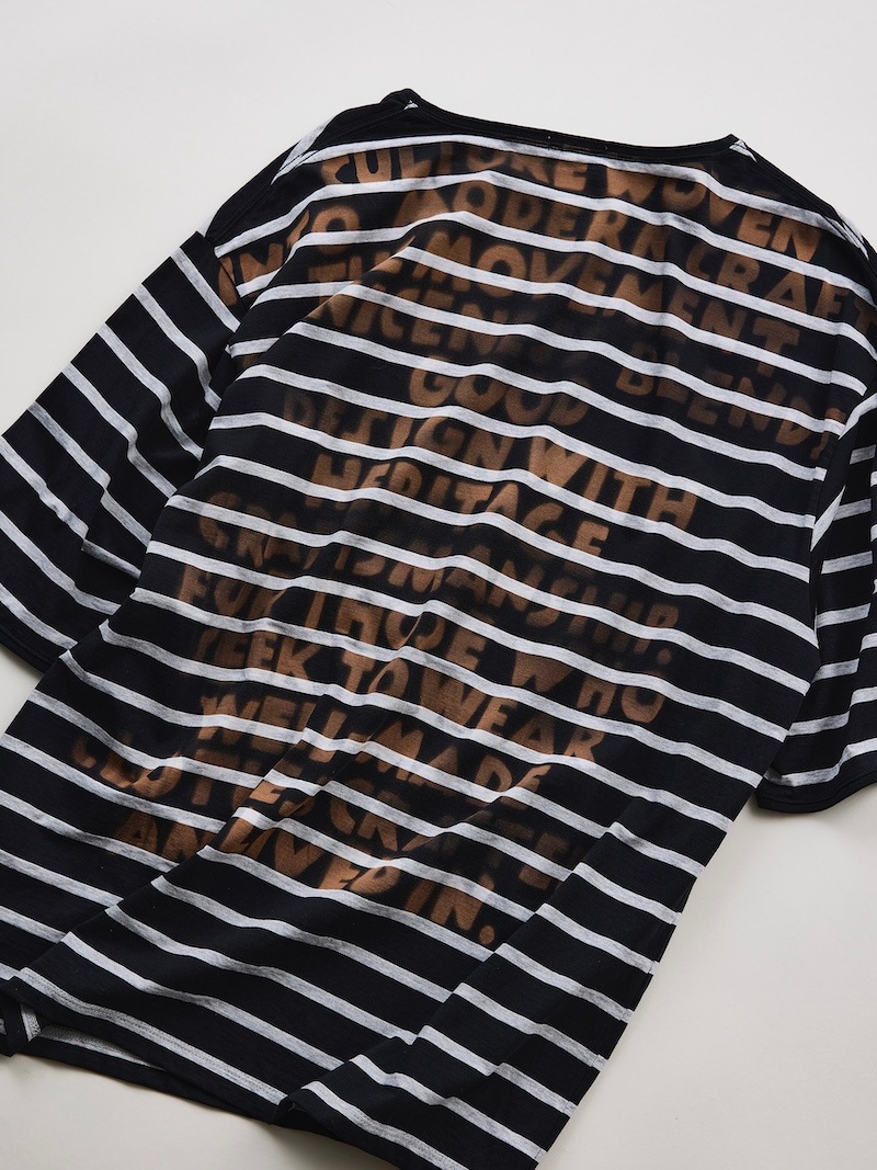 NICENESS(ナイスネス) / KARL / カール (ハンドステンシルブリーチ Tee (S/S)) / BLACK / 26SS