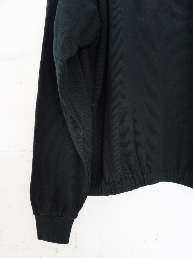 OLD JOE (オールドジョー) / QUATER ZIP SILK NEP RIBED SHIRTS 25AW