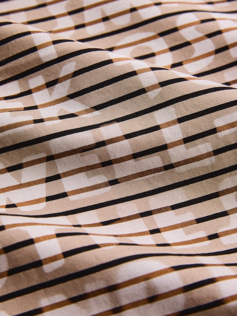 NICENESS(ナイスネス) / KARL / カール (ハンドステンシルブリーチ Tee (S/S)) / BROWN / 26SS