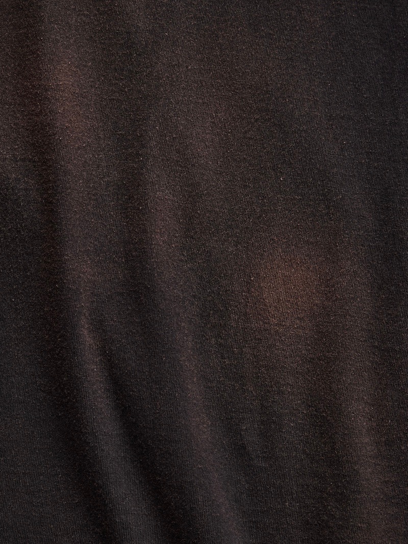 NICENESS(ナイスネス) / MCGEOCH / マッギオーク (カットオフスリーブチューブラーTシャツ) / BLACK / 26AW