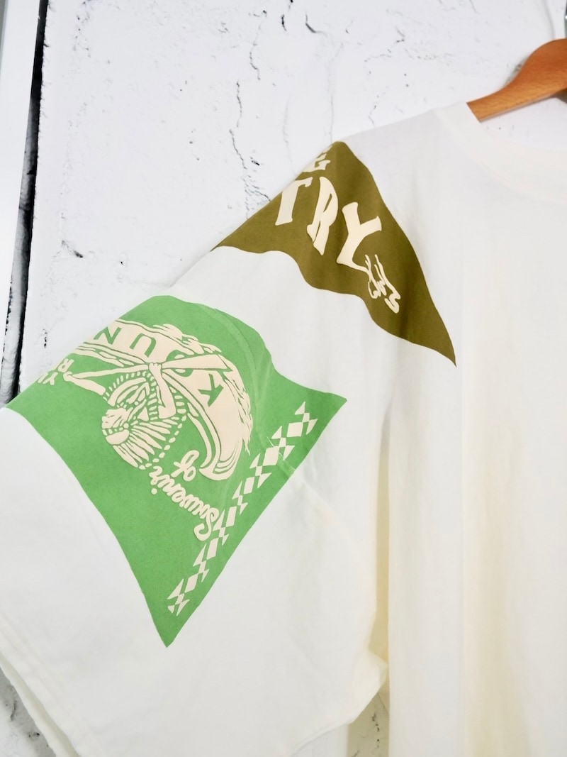 KAPITAL(キャピタル) / 18.5/-天竺 HUGE-T(ペナントYUKON