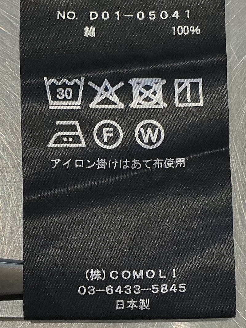COMOLI(コモリ) / コットンワッフル 長袖Tシャツ 26SS | 商品一覧