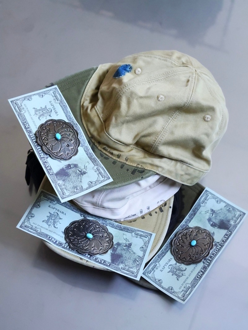 【希少】KAPITAL キャピタル ワークキャップ リネン 麻 パステルカラー KAPITAL(キャピタル) / ムラチノブリムフィールドCAP (ONE LOVE