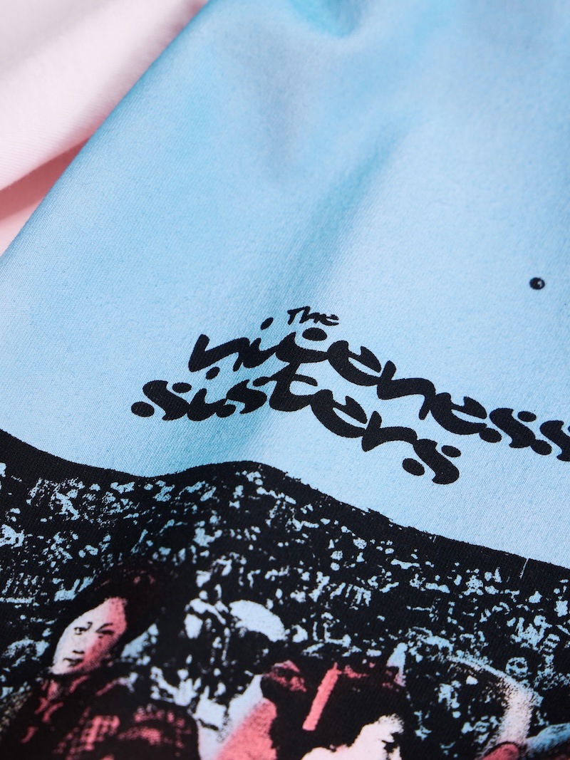 ナイスネス NICENESS ED PINK size L NICENESS(ナイスネス) / ED / エド (ハンドステンシルプリント Tee