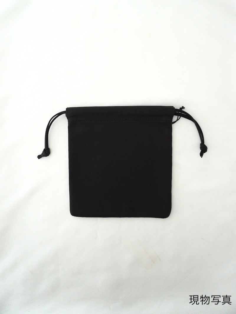 Aeta(アエタ) / DA75 DOUBLE FACED DRAWSTRING POUCH : M 25SS