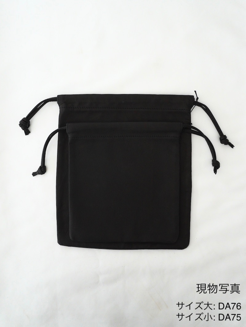 バッグ Aeta DOUBLE FACED DRAWSTRING POUCH S Aeta(アエタ) / DA75 DOUBLE FACED DRAWSTRING POUCH : M 25SS