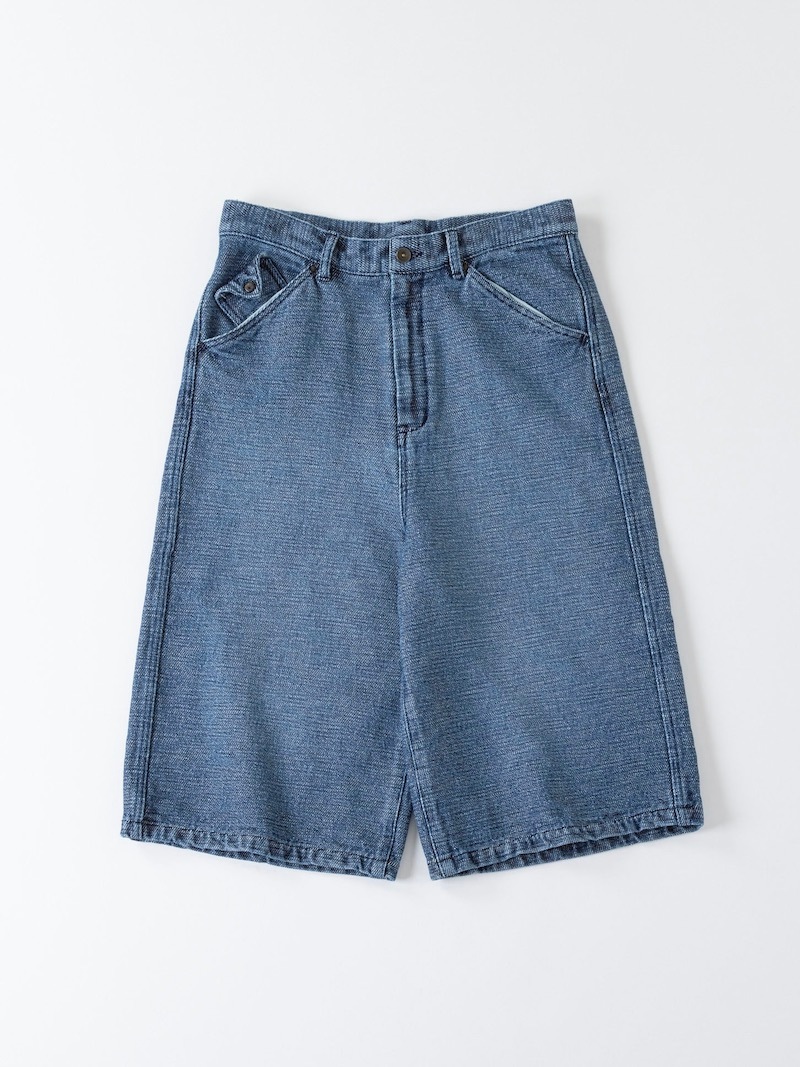 kiivu(キフ) / BAGGY CROPPED PANTS - Super Big Slub FAB - / SLAB WHITE / 25SS