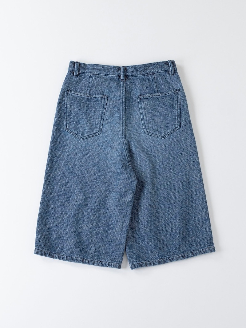 kiivu(キフ) / BAGGY CROPPED PANTS - Super Big Slub FAB - / SLAB WHITE / 25SS