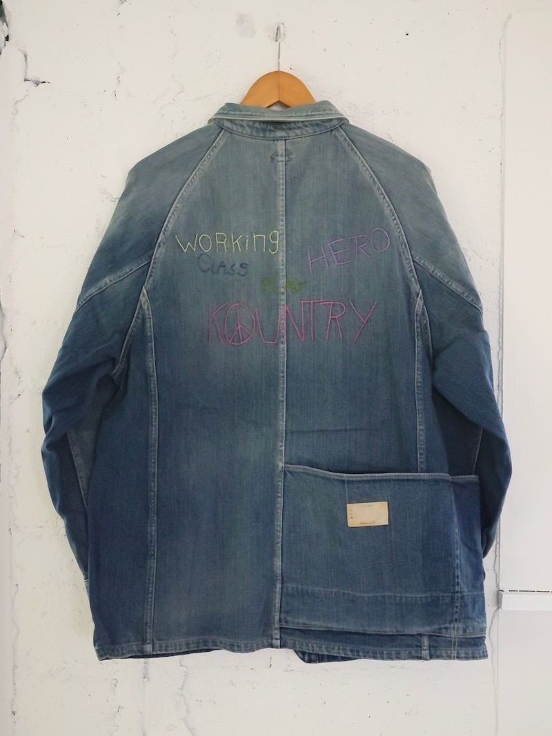 新品 size4KAPITAL キャピタル デニム CACTUSカバーオール KAPITAL(キャピタル) / 12ozデニム CACTUSカバーオール(PECKISH