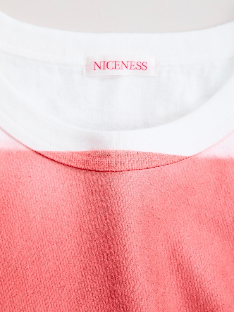 NICENESS(ナイスネス) / ED / エド (ハンドステンシルプリント Tee