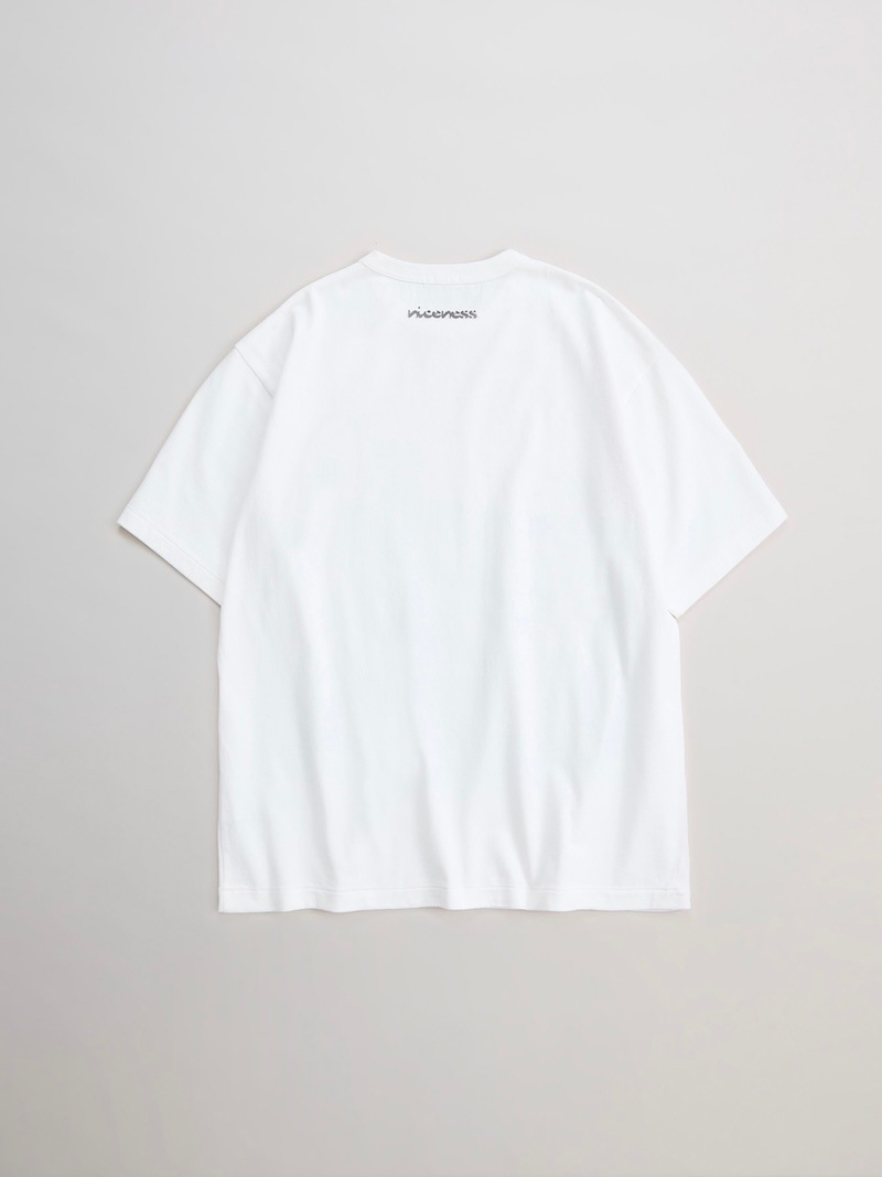 NICENESS(ナイスネス) / ED / エド (ハンドステンシルプリント Tee