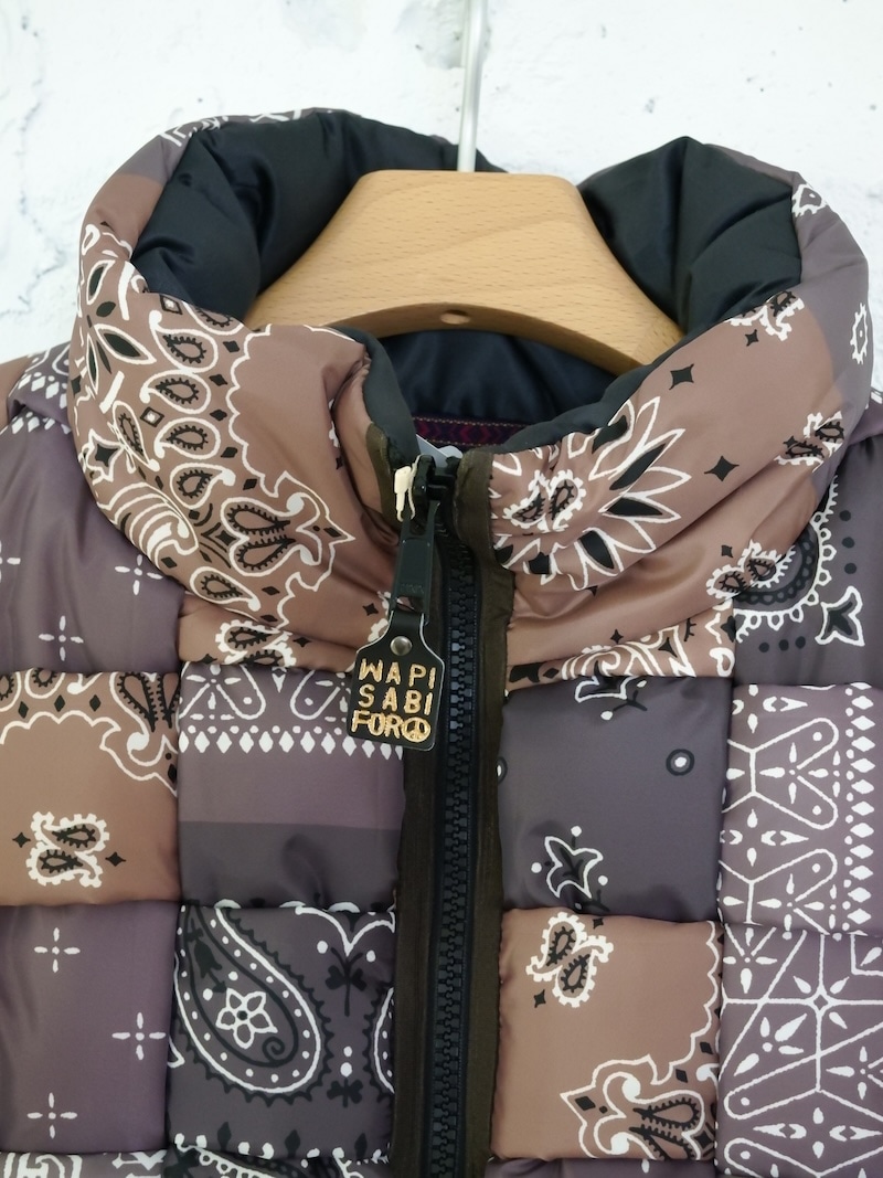 KAPITAL(キャピタル) / バンダナ転写ナイロン KEELウィービングベスト