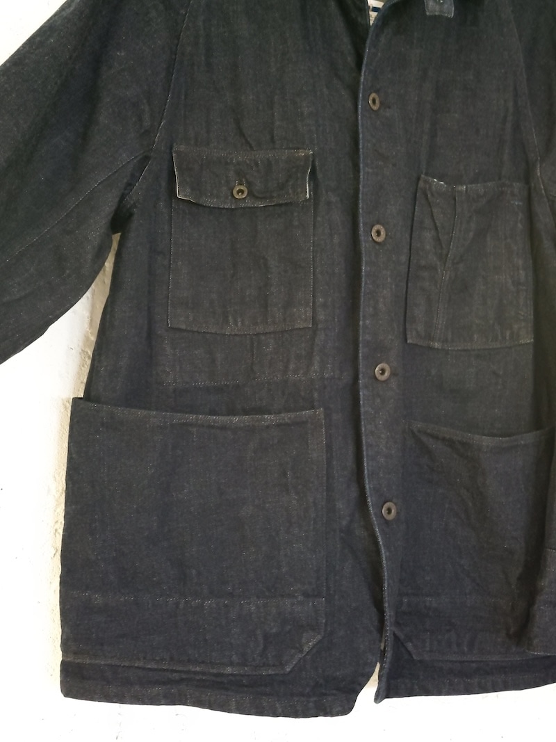 KAPITAL(キャピタル) / 12ozデニム CACTUSカバーオール(黒糸ver_) 25AW