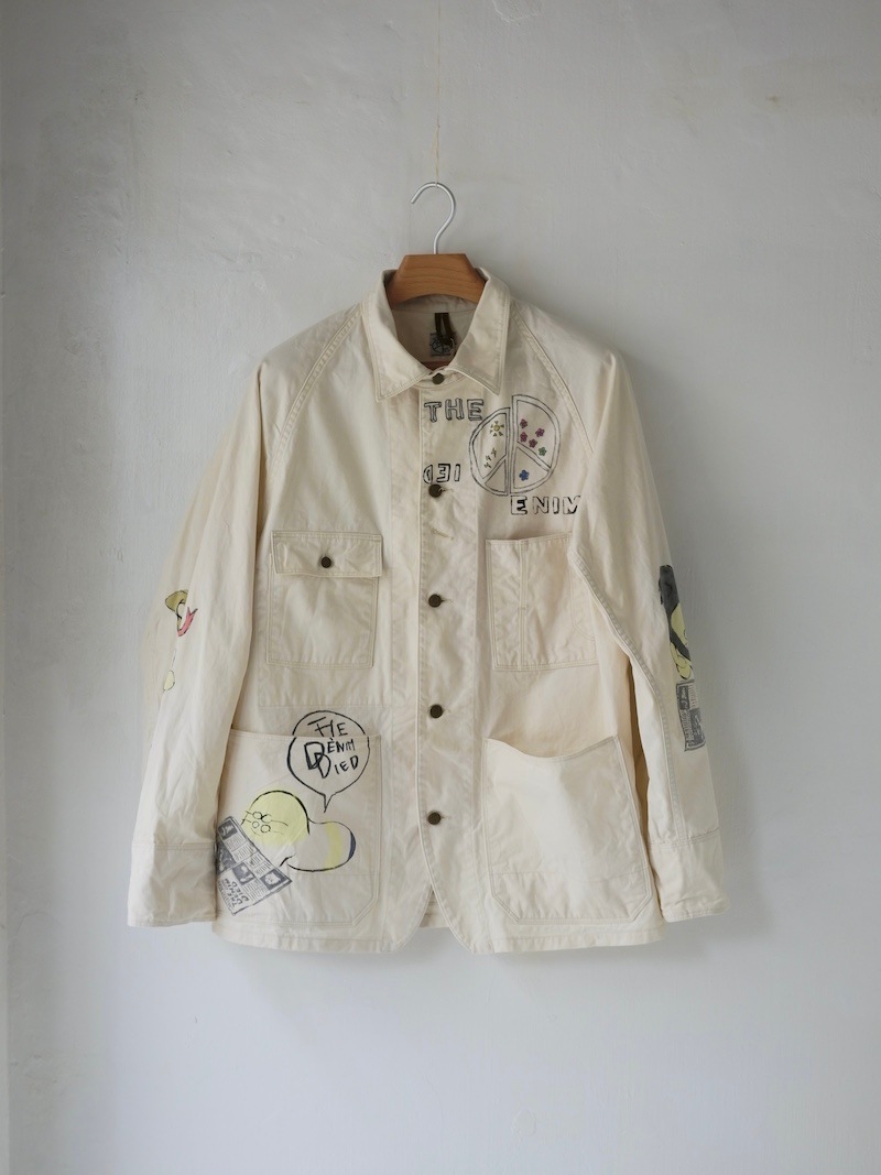 KAPITAL(キャピタル) / ムラツイル CACTUS BEER JKT(メモリアルペイントモデル)/キナリ/ 25SS 