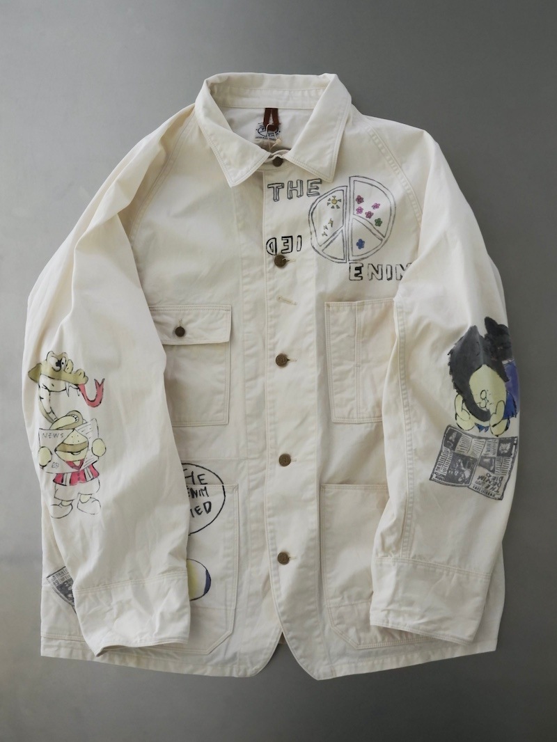 KAPITAL(キャピタル) / ムラツイル CACTUS BEER JKT(メモリアルペイントモデル)/キナリ/ 25SS 