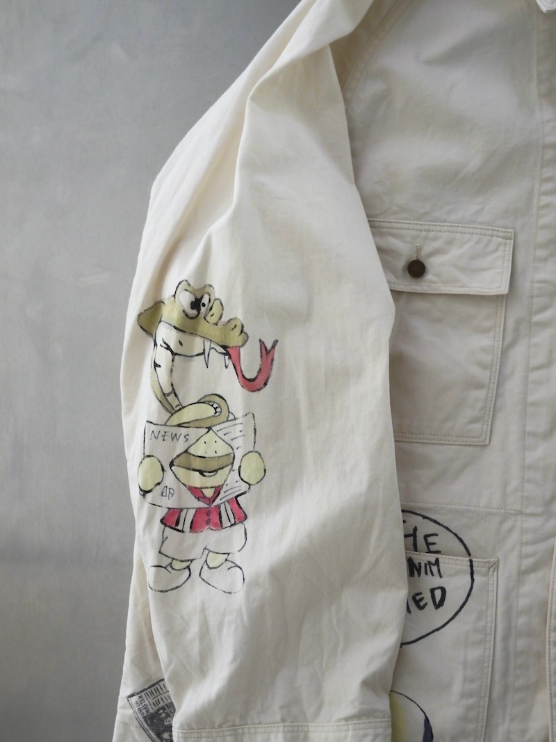 KAPITAL(キャピタル) / ムラツイル CACTUS BEER JKT(メモリアルペイントモデル)/キナリ/ 25SS 