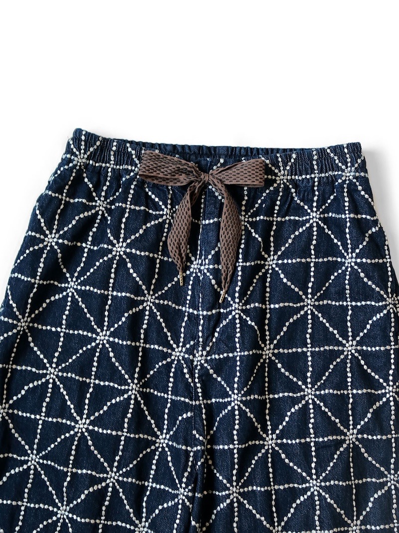 KAPITAL(キャピタル) / 8ozデニム FOLK-DOJO刺繍 イージーパンツ 25AW