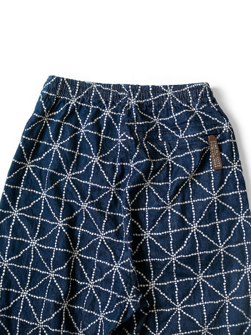 KAPITAL(キャピタル) / 8ozデニム FOLK-DOJO刺繍 イージーパンツ 25AW
