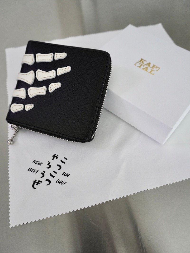 キャピタルKapital Bone レザー ウォレット 財布 骨 - メルカリ