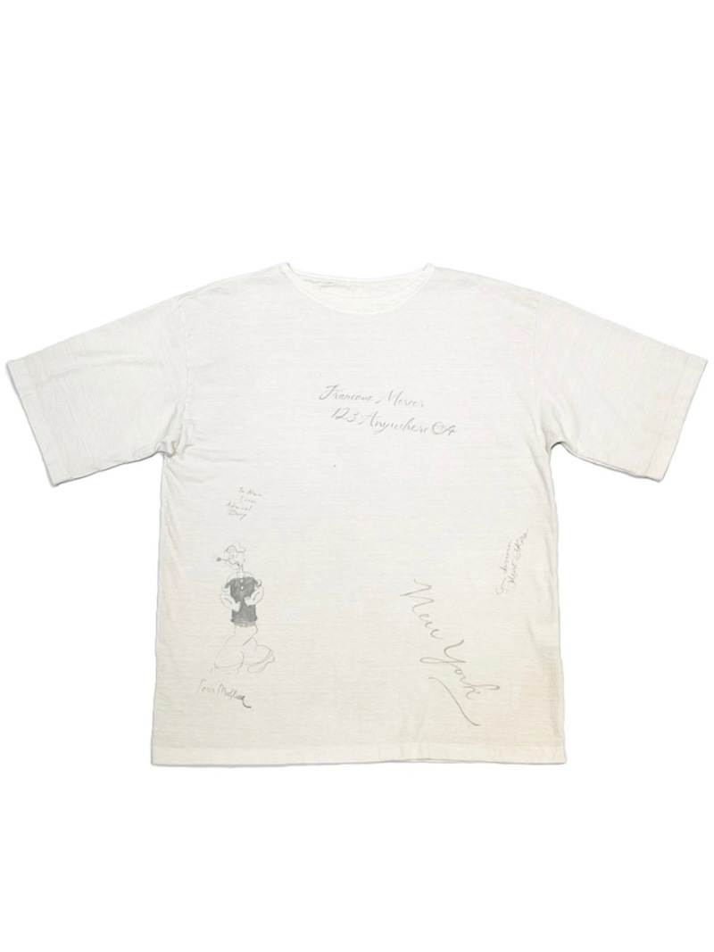 OLD JOE (オールドジョー) / ATHLETIC TEE “DRAWING” / BONE / 25AW