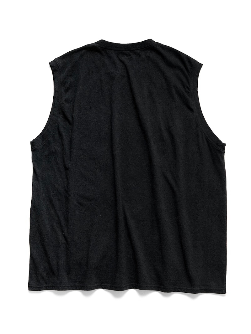 KAPITAL トランプ 超希少 非売品 KAPITAL(キャピタル) / 20/-天竺 ノースリーブ BIG-T(カーテン