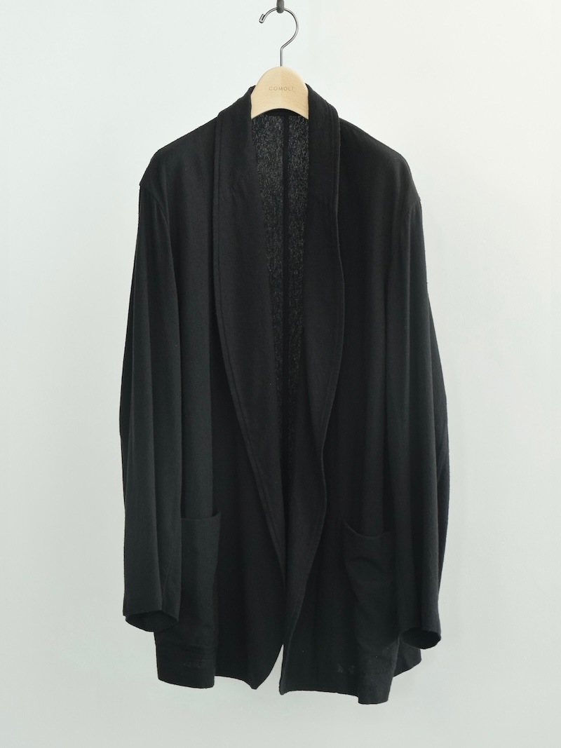 COMOLI(コモリ) / ローシルク ショールカラージャケット 26SS