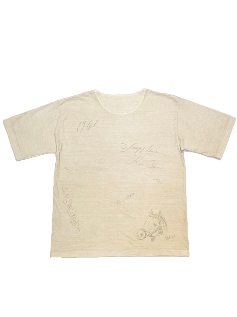 OLD JOE (オールドジョー) / ATHLETIC TEE “DRAWING” / WHEAT / 25AW