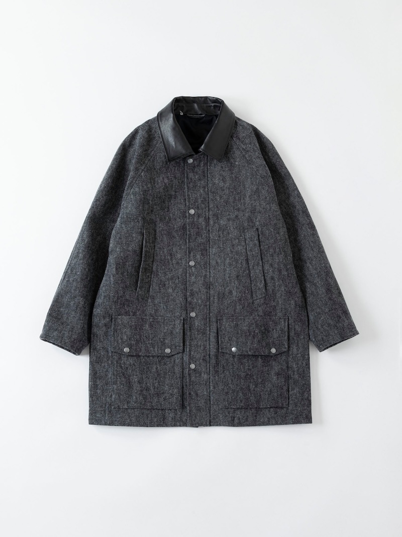 kiivu(キフ) / HUNTING JACKET -  Color Denim + Needle - 25AW