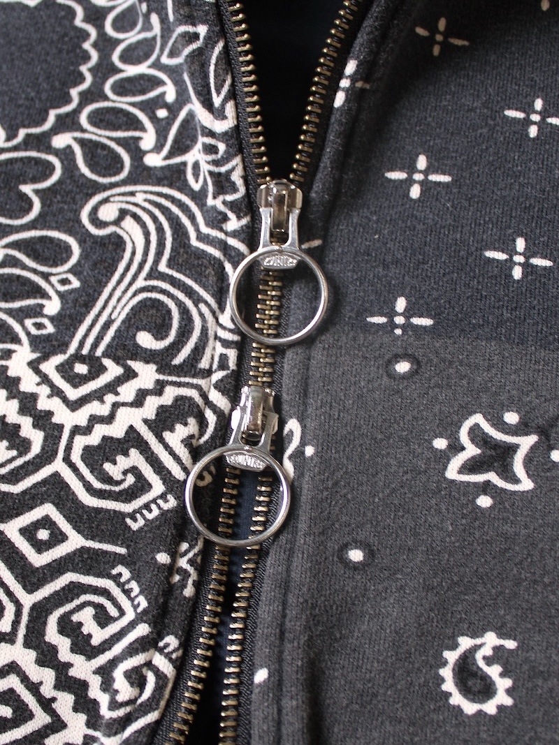 KAPITAL(キャピタル) / 裏毛 バンダナ柄ビバークフードブルゾン 25AW