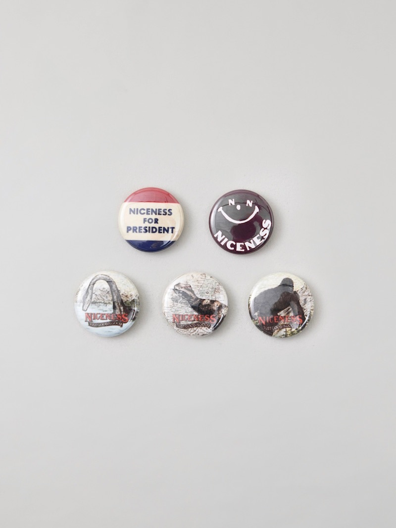NICENESS BIRTHDAY ピンバッジ NICENESS BIRTHDAY [ASSORT] - Fresh Service NECESSARY or