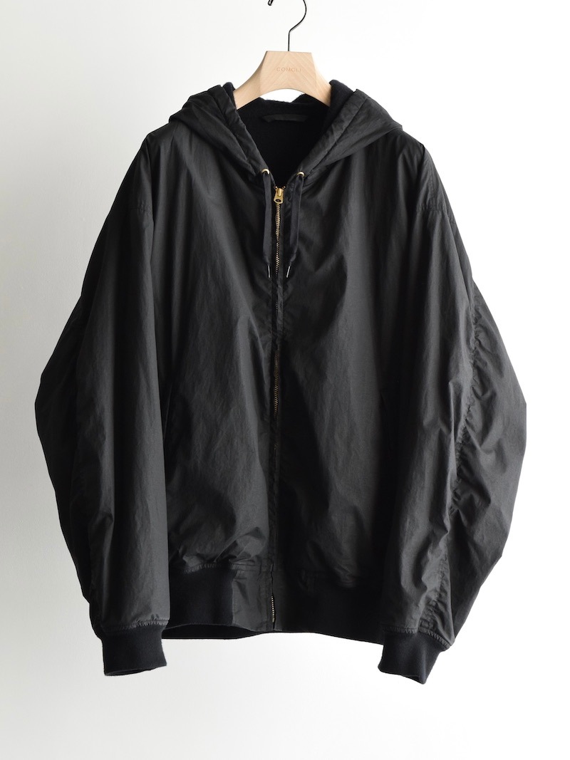 COMOLI(コモリ) / コットンナイロン ジップパーカ 25AW