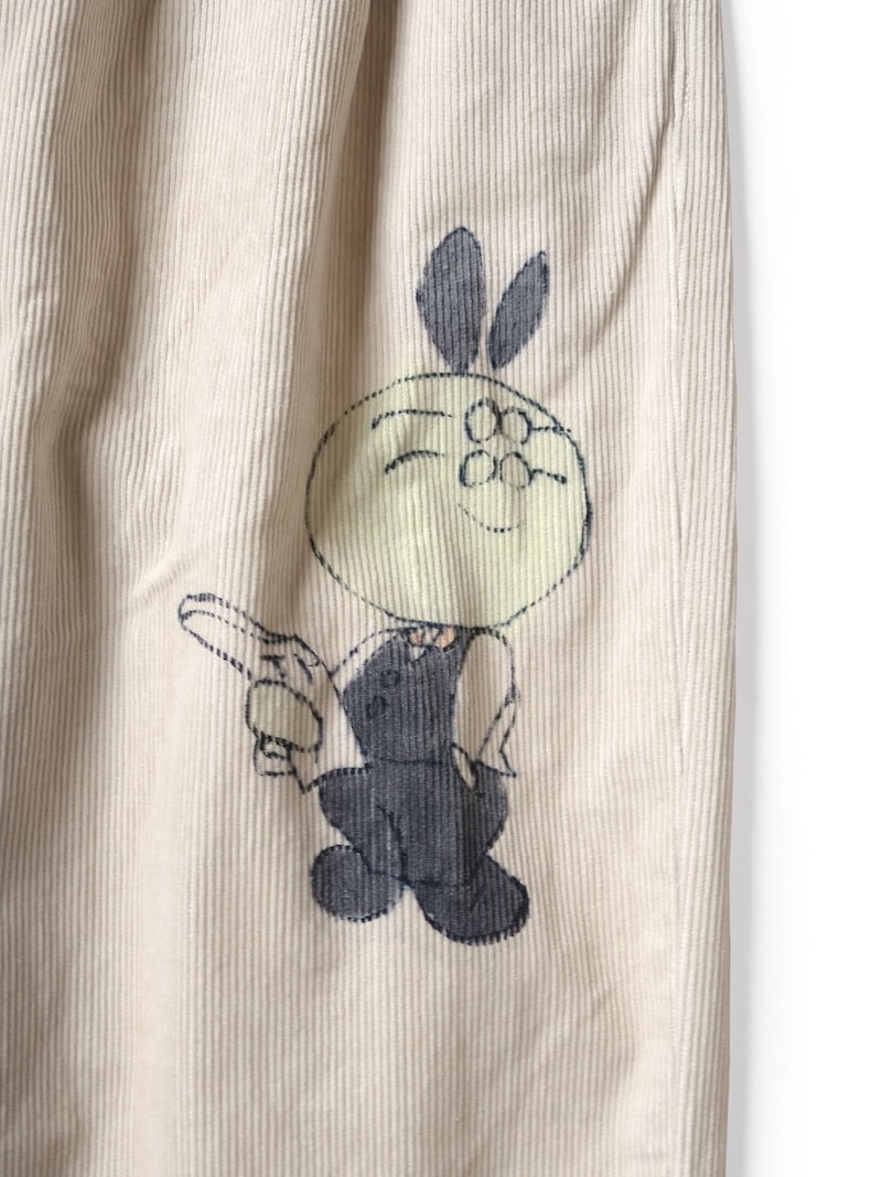 KAPITAL(キャピタル) / 14Wコーデュロイ IVYパンツ(メモリアルペイントモデル) 25SS 