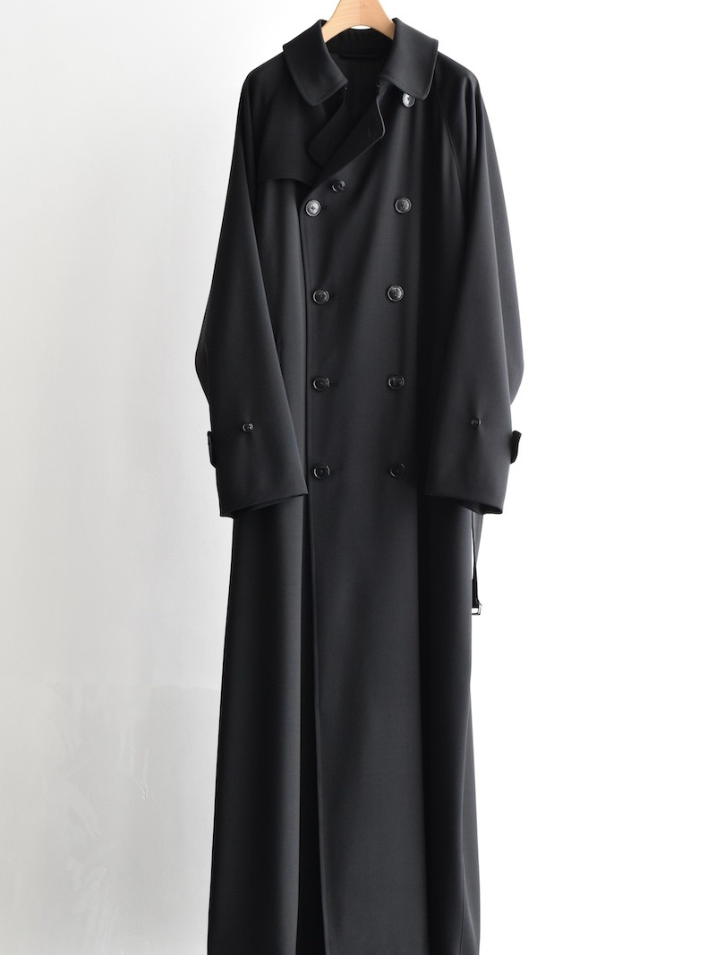 COMOLI(コモリ) / ウールギャバ トレンチコート 25AW